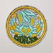 letter embroidered badges